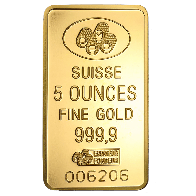 Image pour Lingot d’or de 5 oz, Fortuna de PAMP Suisse (avec certificat de titrage) à partir de Métaux précieux TD